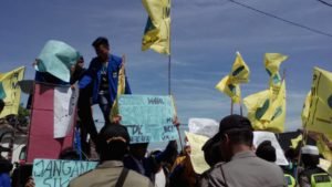 Mahasiswa Desak Dewan Segera Tangani  Dugaan Pencemaran Limbah PT. Greenfield