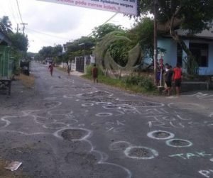 Jalur Arus Alternatif di Sekitar Kantor  Kabupaten di Kanigoro Perlu Perhatian