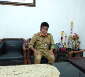 Antisipasi Virus Corona DLHKP Kota Kediri Semprot Taman Kota