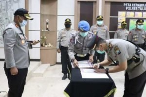 Sertijab Kasat Reskrim Polres Tulungagung