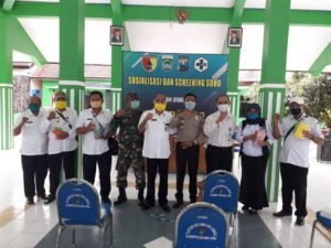 Antisipasi Corona, Jabung Gelar Screening Suhu