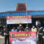 Gandeng Denpom V/3 Malang, Desa Banjarejo Antisipasi Pandemic Corona