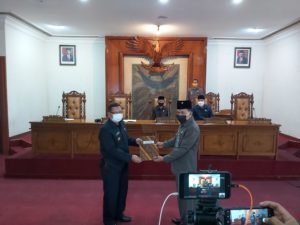 Paripurna DPRD Tulungagung Via Teleconference Sukses