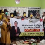 Ditengah Pandemic Covid 19, Ridwan Hisjam Distribusikan 10.000 Paket Sembako Untuk Warga Malang Raya