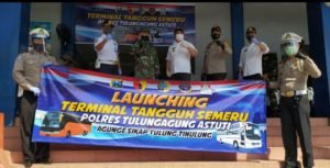 Menyongsong New Normal, Bupati Resmikan Stasiun dan Terminal Tangguh