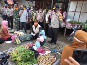Bupati Tulungagung Pantau Langsung Pasar Tangguh Ngemplak
