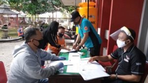 Warga Ramai – ramai Urus Surat Dispensasi Perjalanan atau SIKM