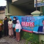 Guntur Sasono Penuhi Harapan Rakyat  Bantu  Wifi Gratis untuk Kelompok Belajar di Banjar Rejo Madiun