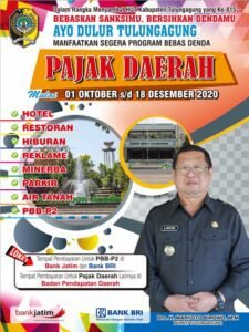 Kado di Hari Jadi Tulungagung, Program Bebas Denda Pajak
