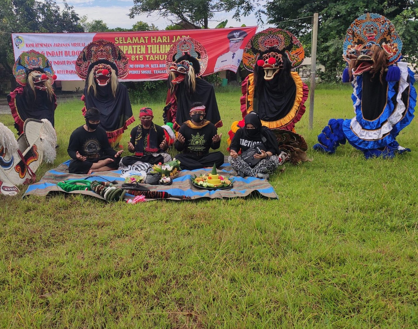 Gugus Tugas Covid-19 Larang Pentas Virtual Barongan Indah Budoyo