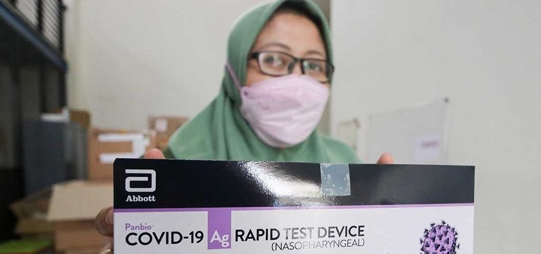 Maksimalkan Deteksi Covid-19, Dinkes Ponorogo Distribusikan Tiga Ribu Alat Rapid Antigen