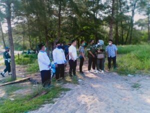 Mayjen TNI Hendi Tinjau Tambang Laut dan Gudang Timah Milik CV GSP Mitra PT Timah