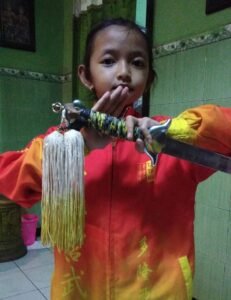 Floren Nabiah Siswa SDN 3 Panggungrejo Juara Wushu Tingkat Provinsi