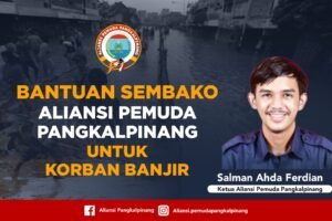 Warga : Terimakasih Banyak Aliansi Pemuda Pangkalpinang Atas Bantuan Sembakonya