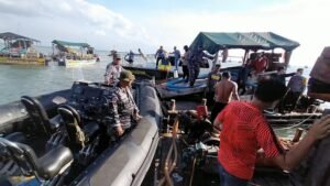 Tambang Ilegal Diteluk Kerabat Diamankan Tim Gabungan