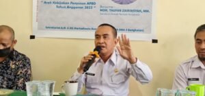 Kajian Penyusunan APBD 2022 Bersama Sekda dan BPKAD Bangkalan