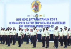 Seragam Baru Satpam Lebih Terang, Disosialisikan pada HUT ke-41 Satpam