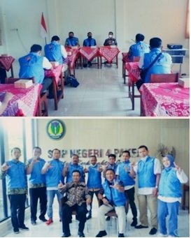 Dindikpora Tulungagung Studi ke SMPN 4 Pakem, Sleman, DIY Yogyakarta