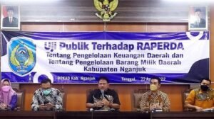 Respon Plt Bupati Nganjuk Soal Uji Publik Raperda Pengelolaan Keuangan dan Aset Milik Daerah