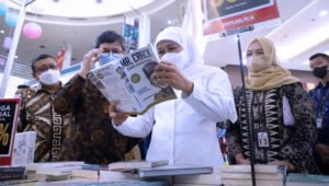Festival Hari Buku Nasional 2022, Khofifah Meresmikan 58 Titik Baca