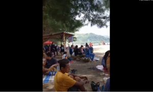 Volume Wisatawan Pantai Gemah Terjadi Peningkatan, Puncaknya Diprediksi Sabtu dan Minggu