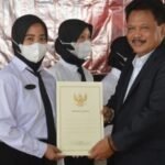 penyerahan sk p3k guru
