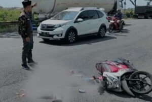 Pengendara Motor di Pantura Tewas Akibat Terlindas Truk