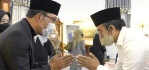 RA Latif Kunjungi Ridwan Kamil, Sampaikan Duka Mendalam atas Meninggalnya Emmeril