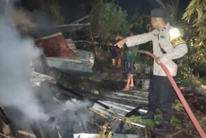 Kandang Sapi Milik Warga di Pati Terbakar
