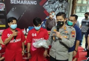 Kurir Ekspedisi Dibekuk Akibat Edarkan Ganja di Semarang