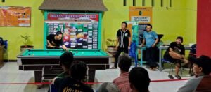 Final Lomba Biliar 9 Ball Hot Nine Berlangsung Tegang di Tertek