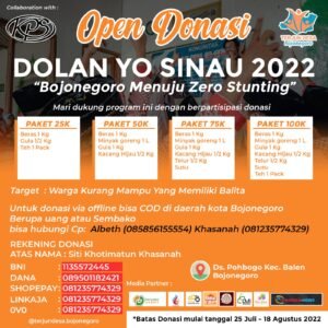Terjun Desa Bojonegoro Open Donasi ‘Dolan Yo Sinau’ 2022