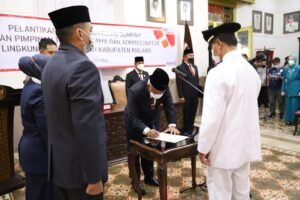 Bupati Malang Minta Camat Proaktif Saat Pengambilan Sumpah Jabatan
