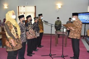 Wabup Lantik 5 Kepala UPT Baru Tulungagung