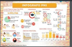 BKD Tulungagung Beberkan, Total ASN di Indonesia Sebanyak 4.344.552