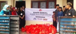 Aliansi Wartawan Malang(AWM) Gelar Bhakti Sosial