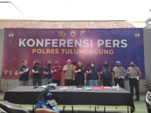 Tim Resmob Macan Agung Polres Tulungagung Mengamankan Dua Tersangka Curanmor