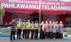Tepat Dihari Pahlawan, Pengukuhan Patroli Keamanan Sekolah Tulungagung