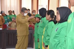 Bupati Tulungagung Lepas Kontingen POPDA dan PEPARDA Jatim 2022