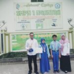 Dua SIswa SMPN 1 Ngantru