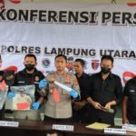 Konferensi Pers Polres lampura