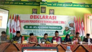 Madrasah Ramah Anak Dideklarasikan di MI Unggulan Pagerwojo
