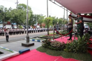 Amankan Nataru, Polres Tulungagung Gelar Apel Pasukan Operasi Lilin Semeru
