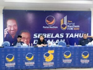 Simpul Relawan Anies Kumpul Bareng di Kantor DPW Nasdem Jatim