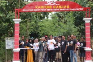 Peduli Stunting, Ganjar Milenial Center Tuban Resmikan Kampung Ganjar