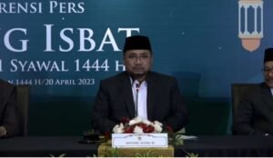 Hasil Sidang Isbat: Hari Raya Idul Fitri 1 Syawal 1444 H Jatuh pada Sabtu 22 April 2023