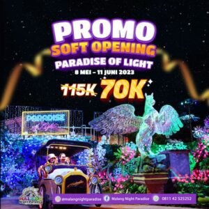 Malang Night Paradise: Wahana Baru yang Memikat Hati Pengunjung