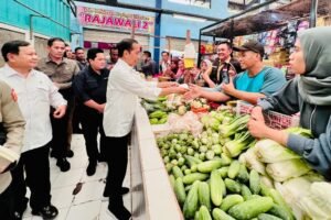 Cek Harga Kebutuhan Pokok Di Pasar Bululawang, Jokowi Sebut Inflasi Terkendali