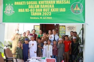 Kejari Kotabaru Gandeng RSUD Gelar Khitanan Massal