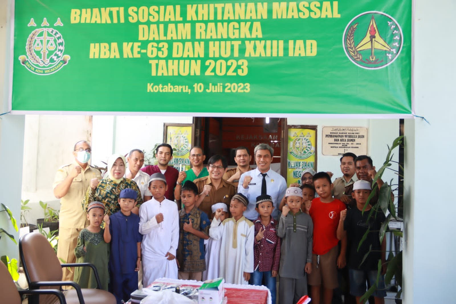 Kejari Kotabaru Gandeng RSUD Gelar Khitanan Massal